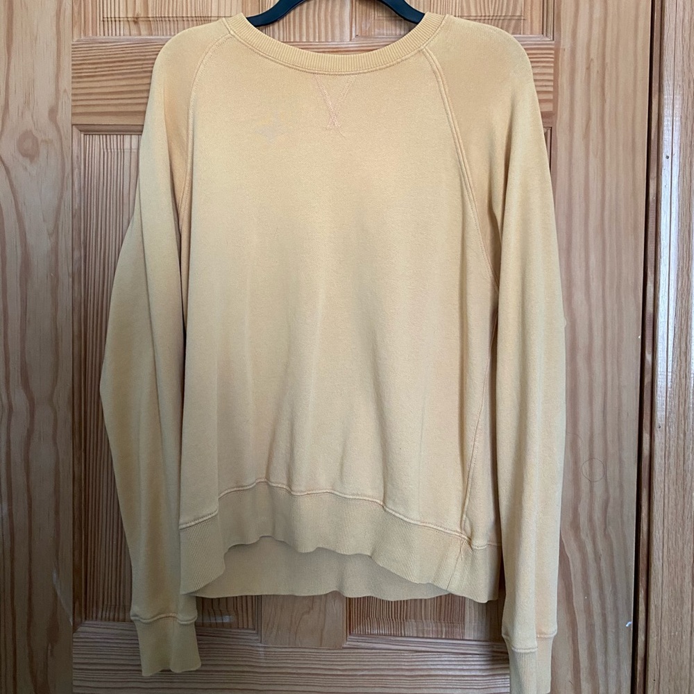LA Hearts yellow crew neck